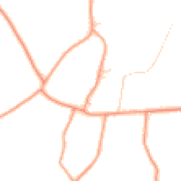 Daytime road noise heatmap for RG20 0PD