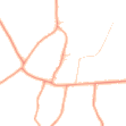 Daytime road noise heatmap for RG20 0PG