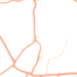 Daytime road noise heatmap for RG20 0PH