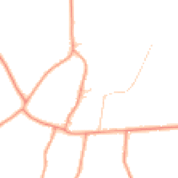 Daytime road noise heatmap for RG20 0PP