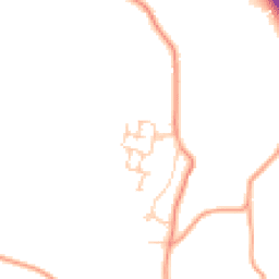 Daytime road noise heatmap for RG20 4AH