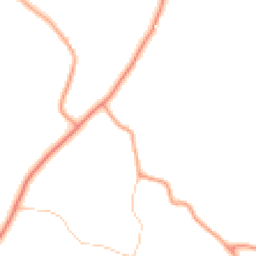 Daytime road noise heatmap for RG20 4HG