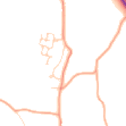 Daytime road noise heatmap for RG20 4HP