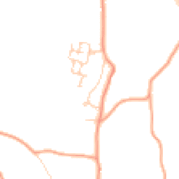 Daytime road noise heatmap for RG20 4HR