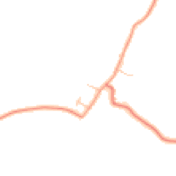 Daytime road noise heatmap for RG20 4UT