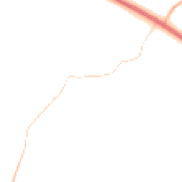 Night-time road noise heatmap for RG20 5NG