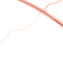 Night-time road noise heatmap for RG20 5NN