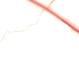 Night-time road noise heatmap for RG20 5NR