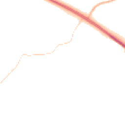 Night-time road noise heatmap for RG20 5NW