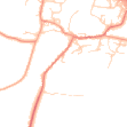 Daytime road noise heatmap for RG20 5PG