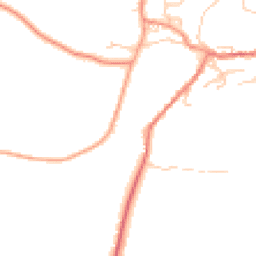 Daytime road noise heatmap for RG20 5QA