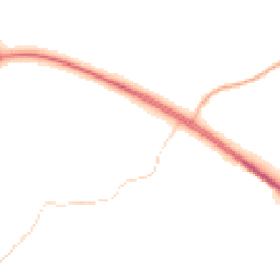 Night-time road noise heatmap for RG20 5RL