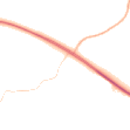Night-time road noise heatmap for RG20 5SA