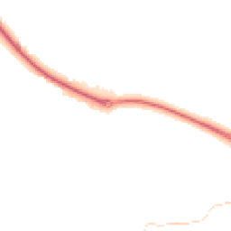 Night-time road noise heatmap for RG20 5SH