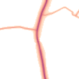 Daytime road noise heatmap for RG20 7DA