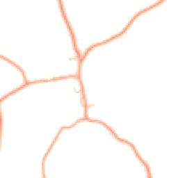 Daytime road noise heatmap for RG20 7DF