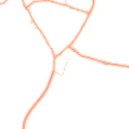 Daytime road noise heatmap for RG20 7ES