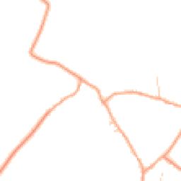 Daytime road noise heatmap for RG20 7ET