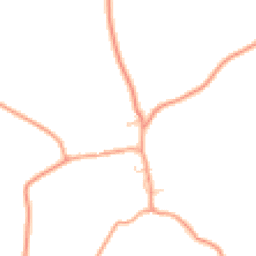 Daytime road noise heatmap for RG20 7JA