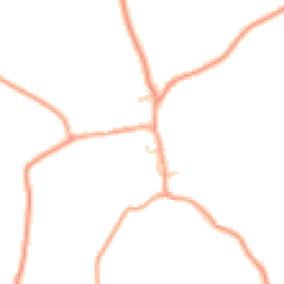 Daytime road noise heatmap for RG20 7JD