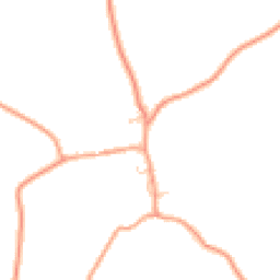 Daytime road noise heatmap for RG20 7JE