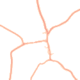 Daytime road noise heatmap for RG20 7JR