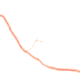 Daytime road noise heatmap for RG20 8AZ