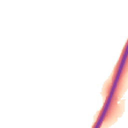 Night-time road noise heatmap for RG20 8BE