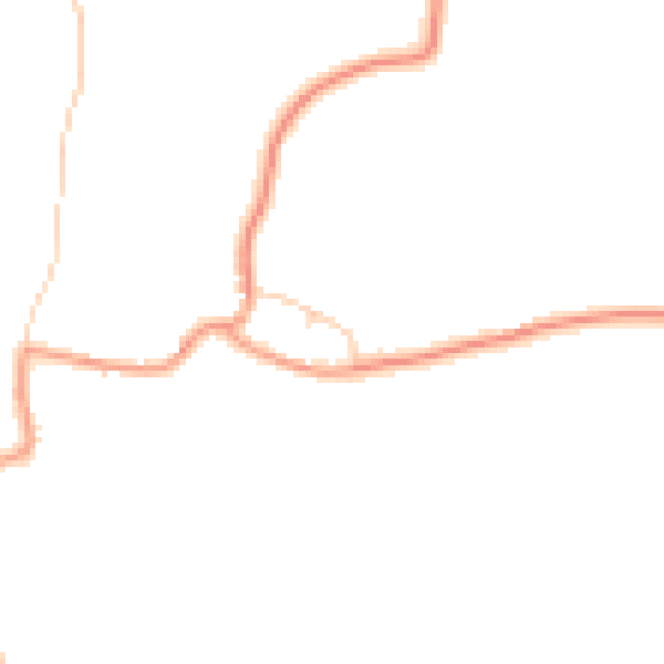Daytime road noise heatmap for RG20 8DU
