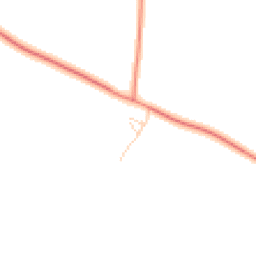 Daytime road noise heatmap for RG20 8HF