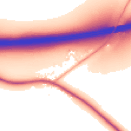 Daytime road noise heatmap for RG20 8HL