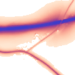 Daytime road noise heatmap for RG20 8HN