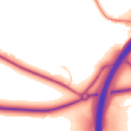 Daytime road noise heatmap for RG20 8JP