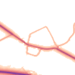 Daytime road noise heatmap for RG20 8LB