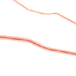 Night-time road noise heatmap for RG20 8LQ