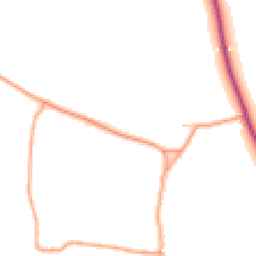 Daytime road noise heatmap for RG20 8QL