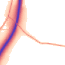 Daytime road noise heatmap for RG20 8SD