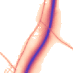 Daytime road noise heatmap for RG20 8SF