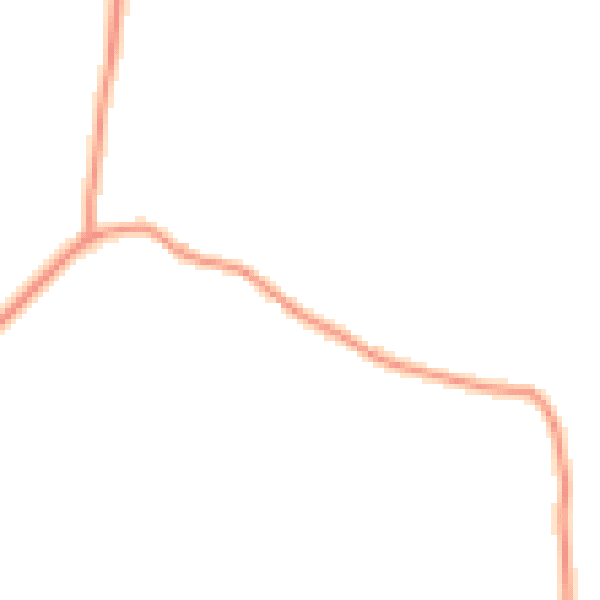 Daytime road noise heatmap for RG20 8SS