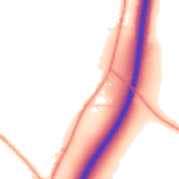 Daytime road noise heatmap for RG20 8SX