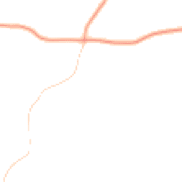 Daytime road noise heatmap for RG20 9AD
