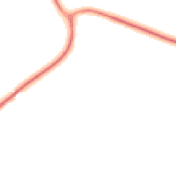 Night-time road noise heatmap for RG20 9AP