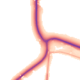 Daytime road noise heatmap for RG20 9AY