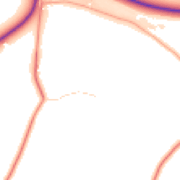 Daytime road noise heatmap for RG20 9BJ