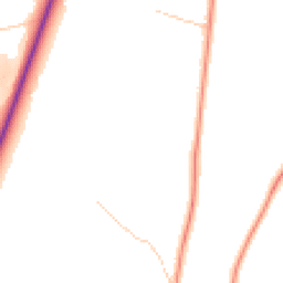 Daytime road noise heatmap for RG20 9DU