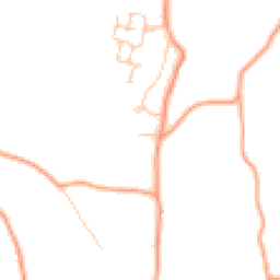 Daytime road noise heatmap for RG20 9JJ