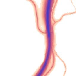 Daytime road noise heatmap for RG20 9LA