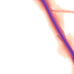 Daytime road noise heatmap for RG20 9LP