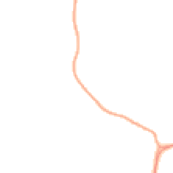 Daytime road noise heatmap for RG20 9NF