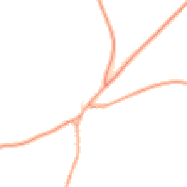 Daytime road noise heatmap for RG20 9SL